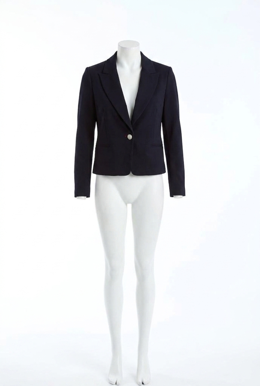 NEW DREW juliana blazer top in navy